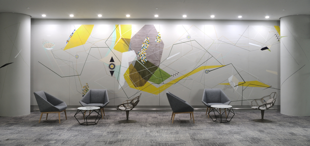 Dannielle Tegeder, Magnetic Line System, 2018