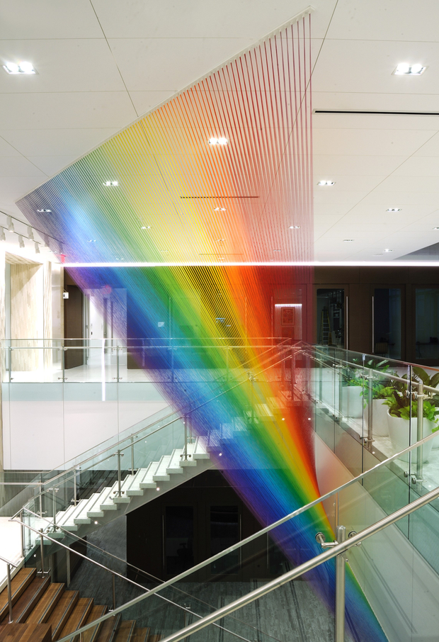 Gabriel Dawe, Plexus C23, 2018